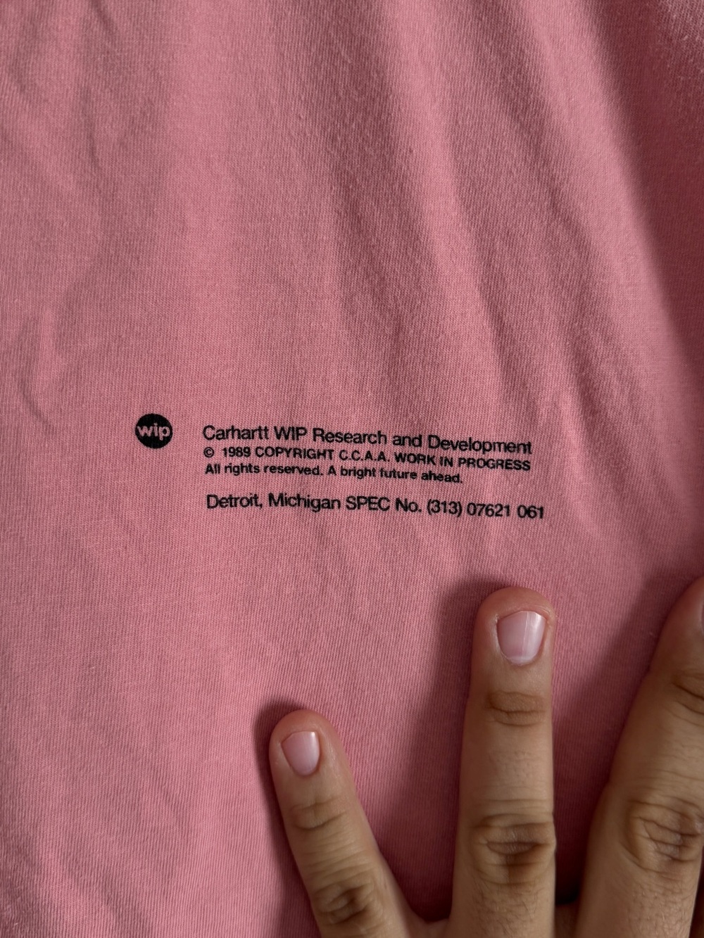 Carhartt WIP S/S Structures T-Shirt - Picture 5 of 5